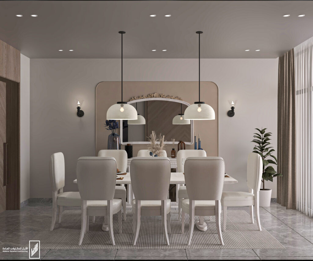 تصميم المخطط الوظيفي (Furniture Layout):